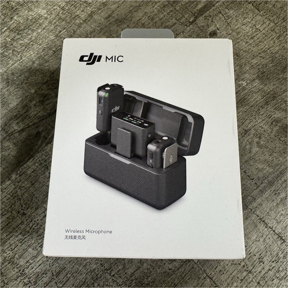 BOX ONLY! DJI Mic Wireless Microphone System Dual-Channel box.